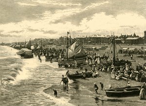 الشاطئ ، يارموث ، 1898. بواسطة غير معروف