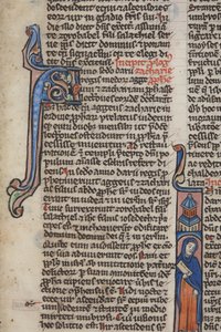 The Book of Zechariah (ink on vellum) بواسطة غير معروف