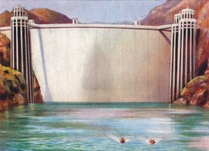 سد بولدر ، الولايات المتحدة الأمريكية ، 1938 بواسطة غير معروف