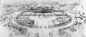 قصر باكنغهام الذي سيكون ، 1910 بواسطة غير معروف