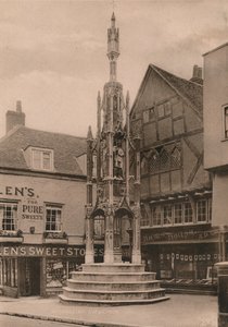The Buttercross ، وينشستر ، هامبشاير ، أوائل القرن العشرين بواسطة غير معروف