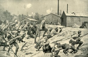 القبض على جوهانسبرغ: هجوم الحرس على جيرميستون ، 1901. بواسطة غير معروف