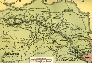 الممرات الكارباتية ، 1919. بواسطة غير معروف