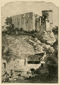 قلعة فلايس ونافورة أرليت ، 1890. بواسطة غير معروف