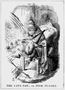 The Cats Paw: أو Poor Pussey ، 1850 بواسطة غير معروف