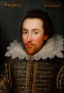 صورة كوبي لوليام شكسبير 1564-1616 ، 1610. بواسطة غير معروف