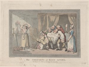 The Comforts of High Living ، 16 ديسمبر 1794 ، 16 ديسمبر 1794. بواسطة غير معروف