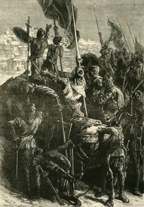 الصليبيون قبل القدس ، 1099 ، 1890. بواسطة غير معروف