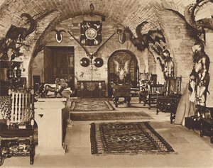 القبو ، قلعة جلاميس ، c1933 1937 بواسطة غير معروف