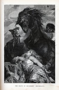 وفاة Brunhilde ، Brunehaut ، 1882 بواسطة غير معروف
