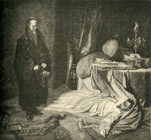 وفاة والينشتاين ، 1634 ، 1890. بواسطة غير معروف