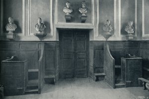الباب من المدرسة العليا إلى مصلى السلالم ، 1926 بواسطة غير معروف