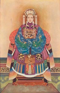 إمبراطورة Dowager من الصين ، 1908 بواسطة غير معروف