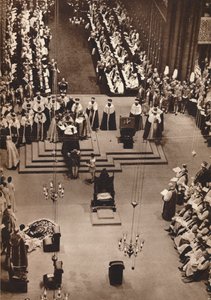 يشيد دوق كينت بالملك الجديد جورج السادس ، 1937 بواسطة غير معروف