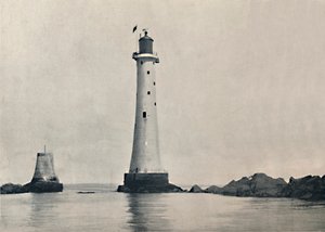 The Eddystone Lightstone - عرض الصخور ، 1895 بواسطة غير معروف