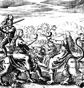 المفتاح الحادي عشر لباسل فالنتين ، راهب وخيميائي ألماني أسطوري من القرن الخامس عشر ، 1651 بواسطة غير معروف