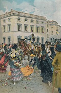 دخول فرديناند إلى مدريد ، 23 مارس 1808 ، 1896. بواسطة غير معروف