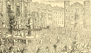 إعدام تشارلز الأول في وايتهول ، 30 يناير 1649 ، c3030. بواسطة غير معروف