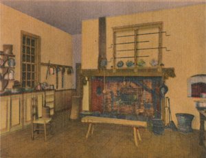 مطبخ الأسرة ، 1946 بواسطة غير معروف