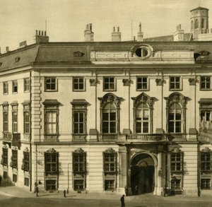 المستشارية الاتحادية ، Ballhausplatz ، فيينا ، النمسا ، c1935. بواسطة غير معروف