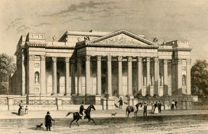 متحف فيتزويليام ، كامبريدج ، c1835. بواسطة غير معروف
