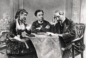 الأسرة الإمبراطورية الفرنسية في المنفى ، تشيسلهيرست ، كينت ، 1871-1873 بواسطة غير معروف