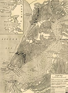 حملة جاليبولي ، الحرب العالمية الأولى ، 1915 ، c1920. بواسطة غير معروف