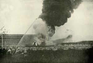 فيلم Flammenwerfer الألماني ، 1919. بواسطة غير معروف
