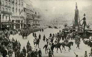 الاحتلال الألماني ليل ، 1914 ، 1919. بواسطة غير معروف