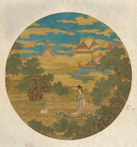 آلهة تشانغ أه في القصر القمري ، سلالة مينغ ، القرنين السادس عشر والسابع عشر. بواسطة غير معروف
