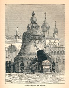 جرس موسكو العظيم ، 1893 بواسطة غير معروف