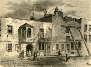 The Gun Tavern ، 1820 ، c1876. بواسطة غير معروف