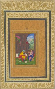 العائلة المقدسة (ورق) بواسطة غير معروف