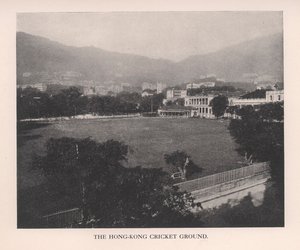 ملعب هونج كونج للكريكيت ، 1912. بواسطة غير معروف