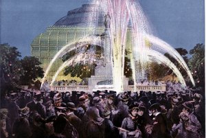 معرض الاختراعات الدولية ، كنسينغتون ، لندن ، أغسطس 1885 بواسطة غير معروف