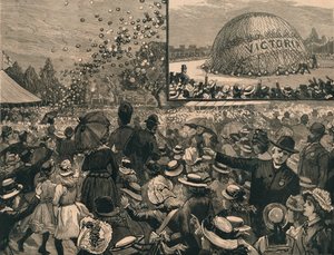 اليوبيل فيت لأطفال مدارس لندن في هايد بارك ، 1887. بواسطة غير معروف
