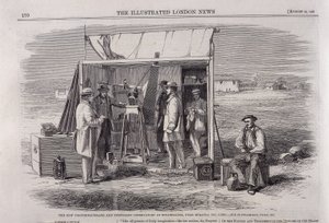 تُستخدم صورة Kew heliograph في رحلة مشاهدة كسوف إلى إسبانيا ، 1860 بواسطة غير معروف