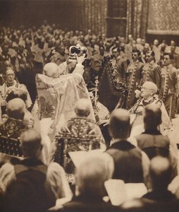 توج الملك في 12 مايو 1937 بواسطة غير معروف