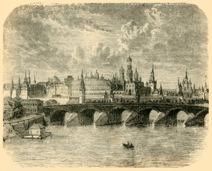 الكرملين ، موسكو ، 1890. بواسطة غير معروف