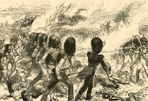 التهمة الأخيرة في واترلو ، 1815 ، 1890. بواسطة غير معروف