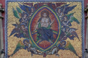 The Last Judgment، La Golden Gate of the St، كاتدرائية فيتوس Wenceslas و Adalbert ، براغ ، جمهورية التشيك بواسطة غير معروف