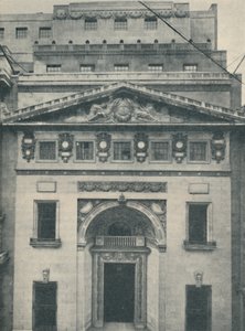 مدخل شارع ليدنهول لويدز ، 1936 بواسطة غير معروف