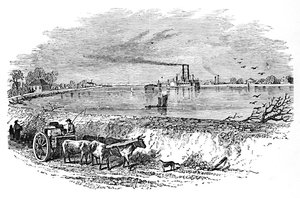 السد ، 1883 بواسطة غير معروف