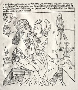 العشاق ، ج. 1470. بواسطة غير معروف