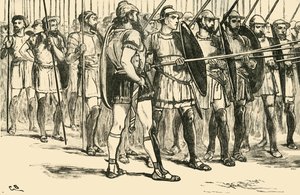 الكتائب المقدونية ، 1890. بواسطة غير معروف