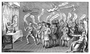 الساحر أو زجاجة Cungerer. Credulity الإنجليزية: أو ، Yere all Bottled ، 1749 بواسطة غير معروف