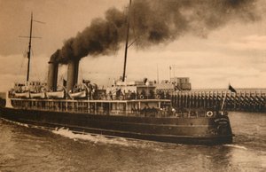 مدينة أنتويرب Mail-Steamer ، c1928 بواسطة غير معروف