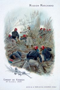 رحلة مارشاند: قتال في كيمبيدي ، الكونغو ، 19 أكتوبر 1896 بواسطة غير معروف