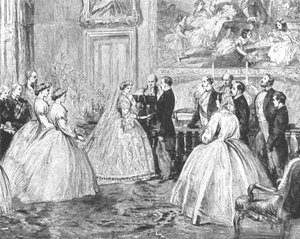 زواج الأميرة أليس مع الأمير لويس هيس ... 1862 ، 1901. بواسطة غير معروف