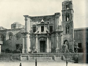The Martorana، Santa Maria Dell Ammiraglio، Palermo، 1906. بواسطة غير معروف